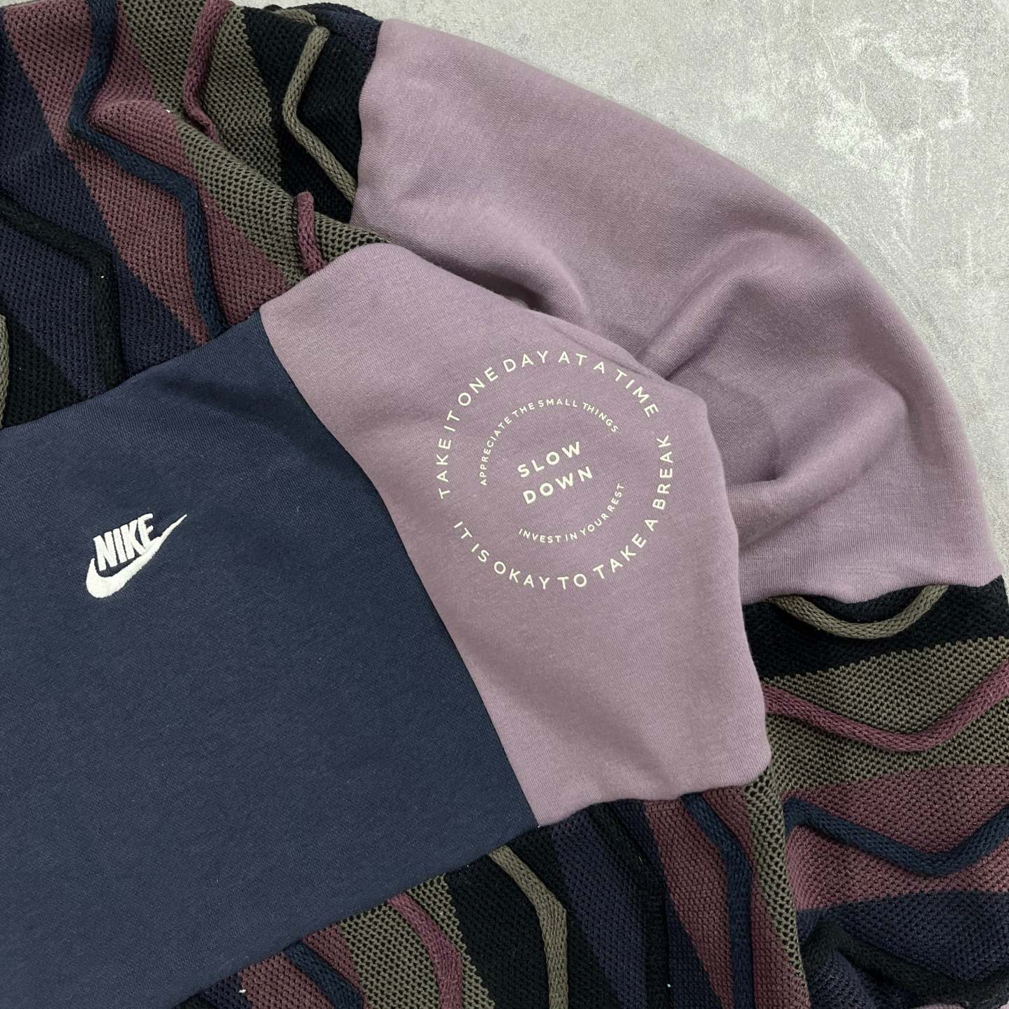 'PATCHWORK' HOODIE (XL)