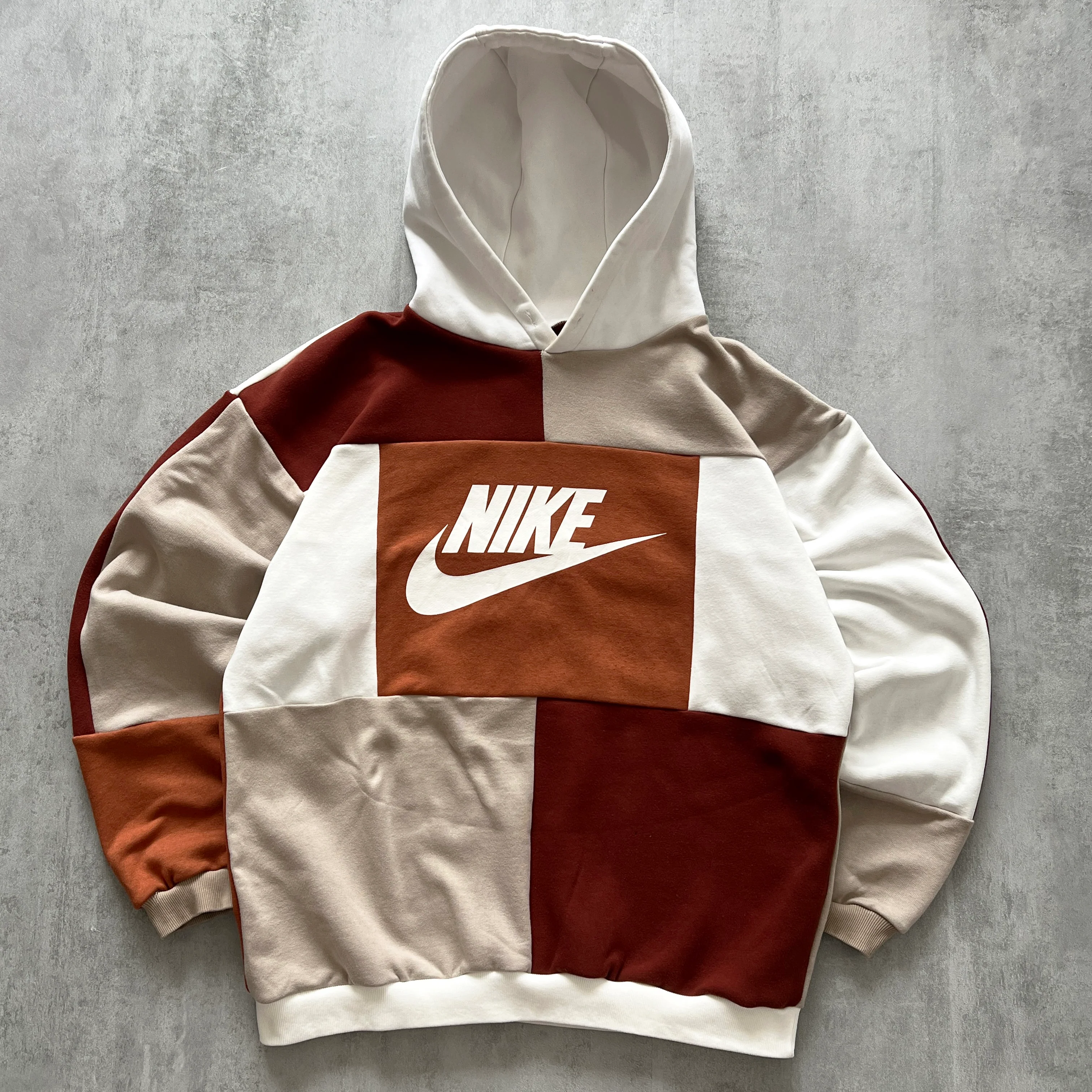 'PATCHWORK' HOODIE (L)