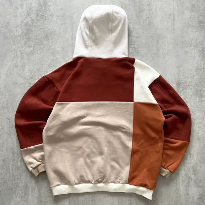 'PATCHWORK' HOODIE (L)