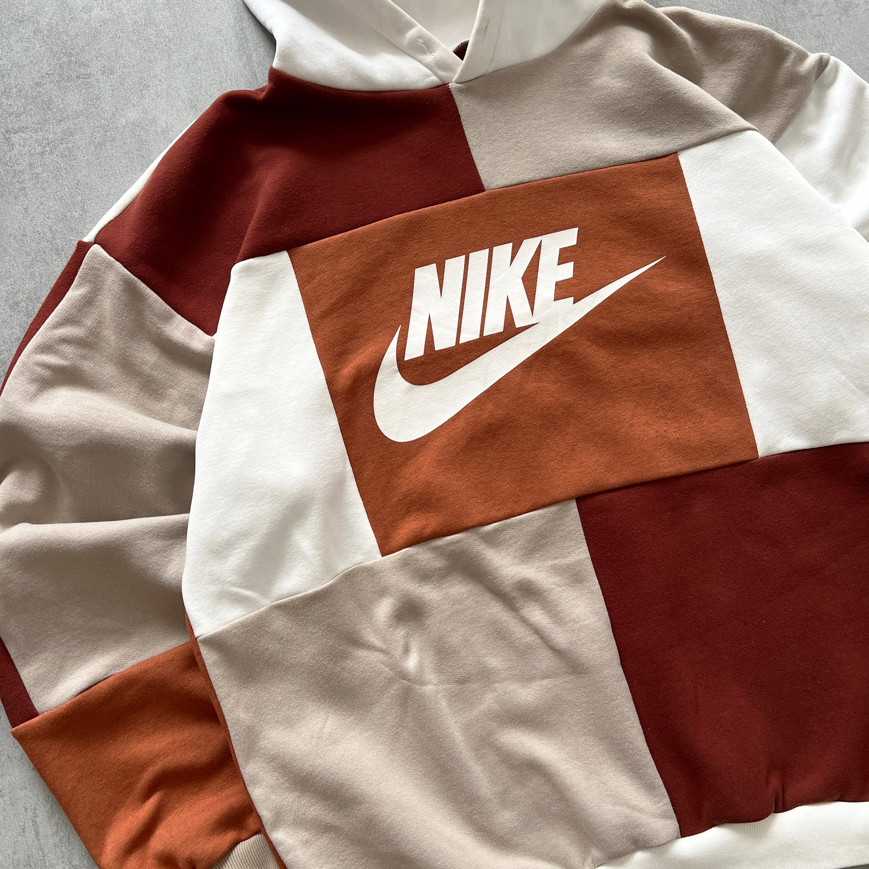 'PATCHWORK' HOODIE (L)