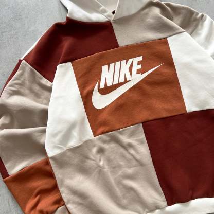 'PATCHWORK' HOODIE (L)