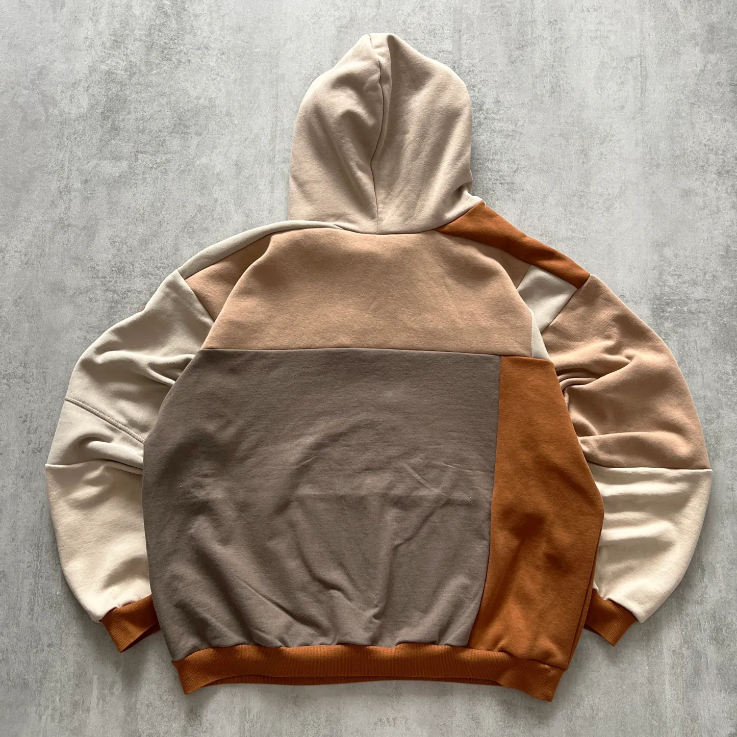 'PATCHWORK' HOODIE (L)