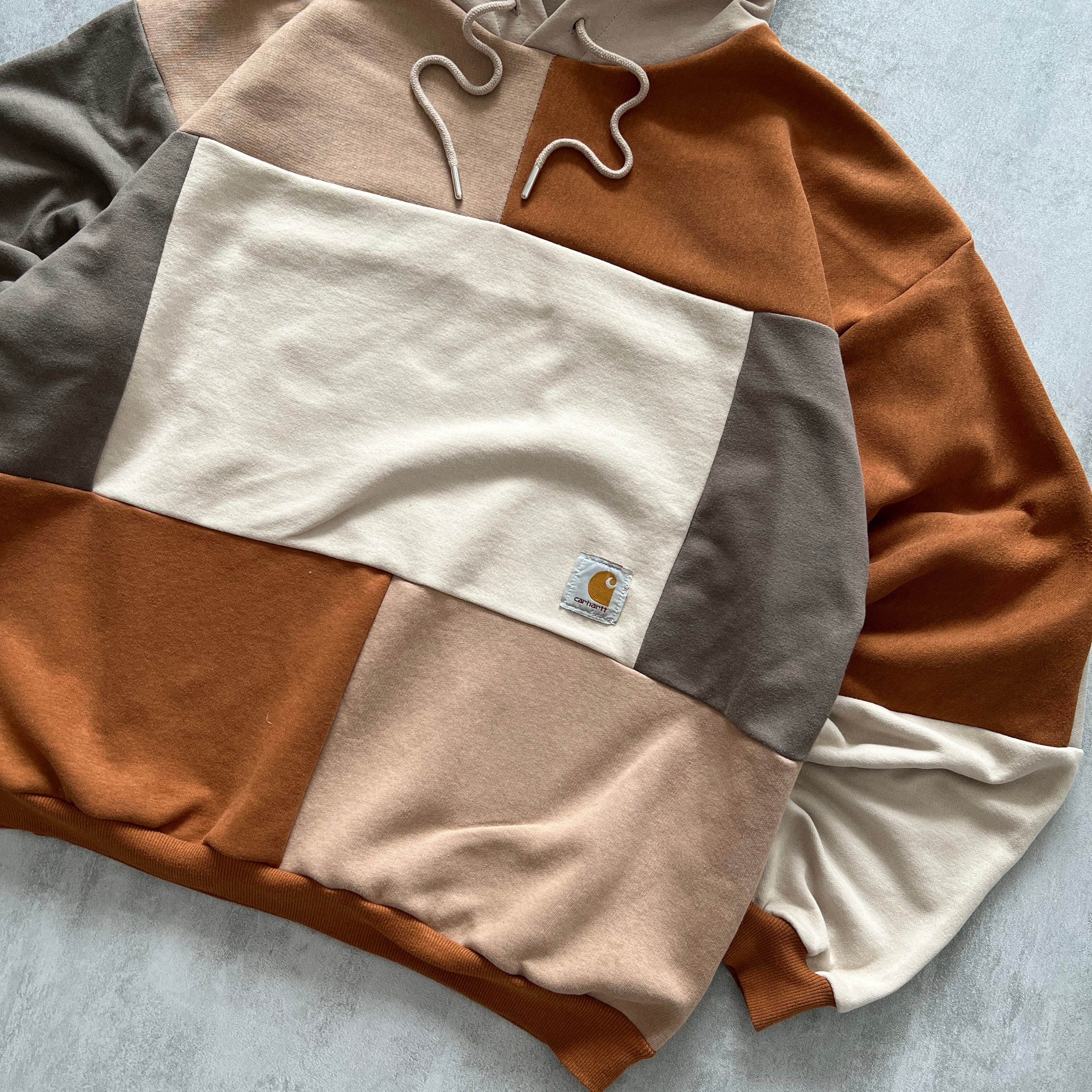 'PATCHWORK' HOODIE (L)