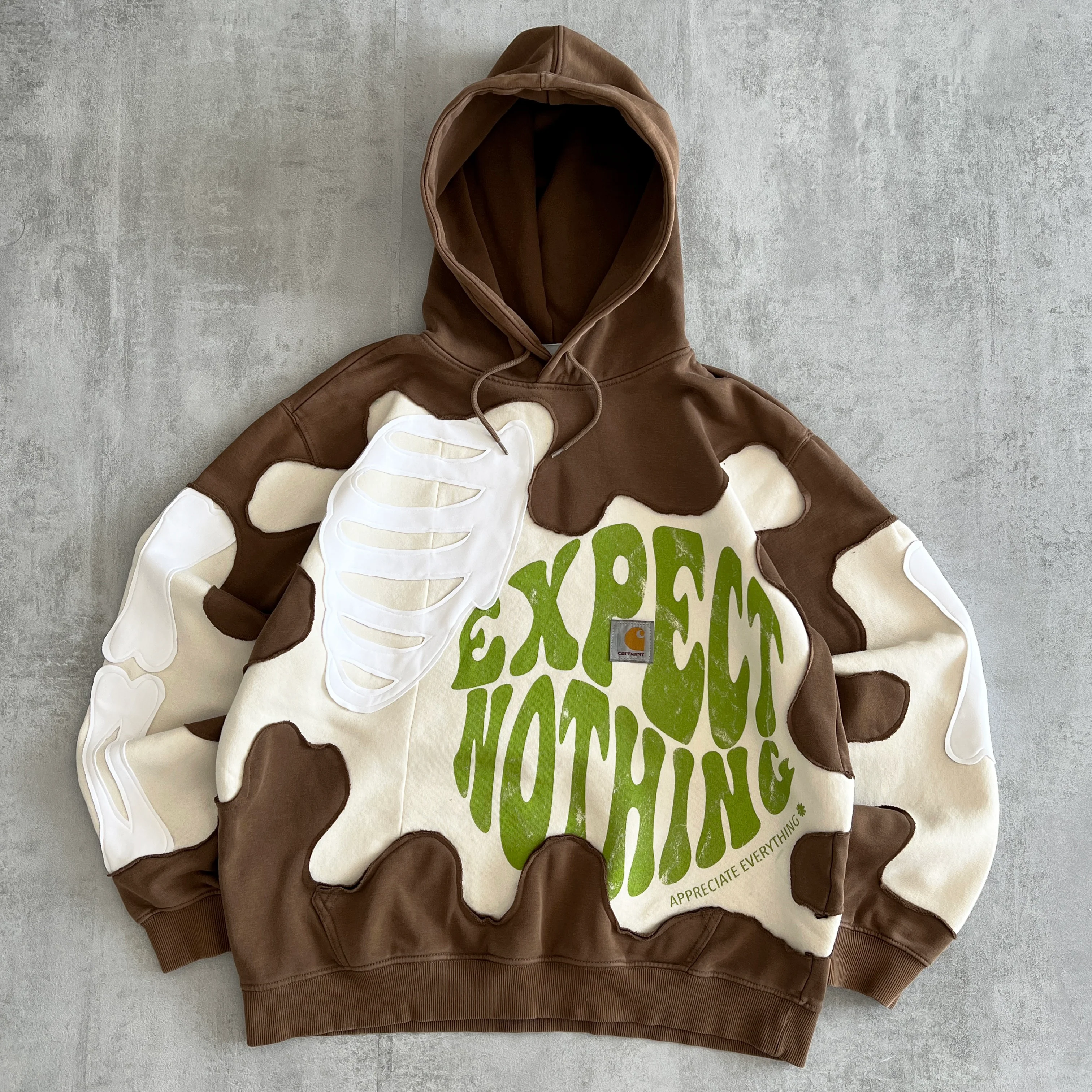 'EXPECT NOTHING' HOODIE (M)