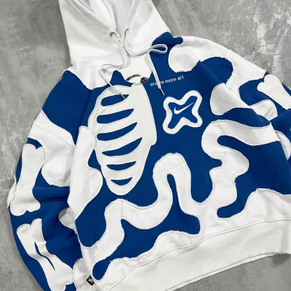 'CREATE MORE ART' HOODIE (L)