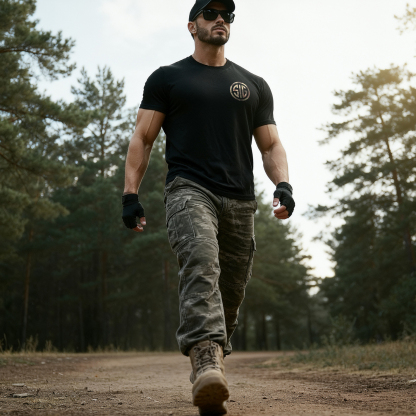 Sig Sauer Never Settle Printed Men's T-shirt