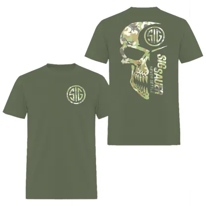 Sig Sauer Never Settle Printed Men's T-shirt