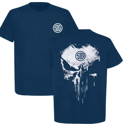 Sig Sauer Skull Printed Men's T-shirt