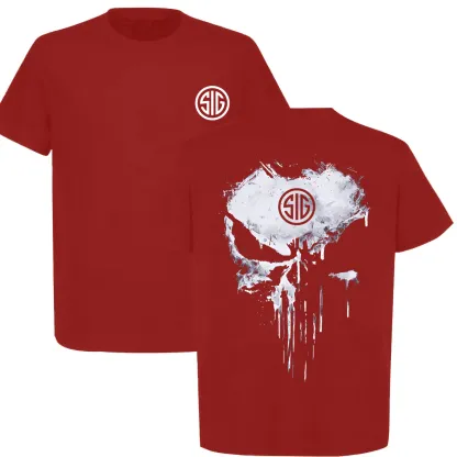 Sig Sauer Skull Printed Men's T-shirt
