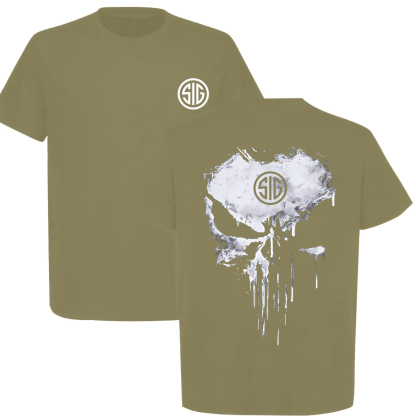 Sig Sauer Skull Printed Men's T-shirt