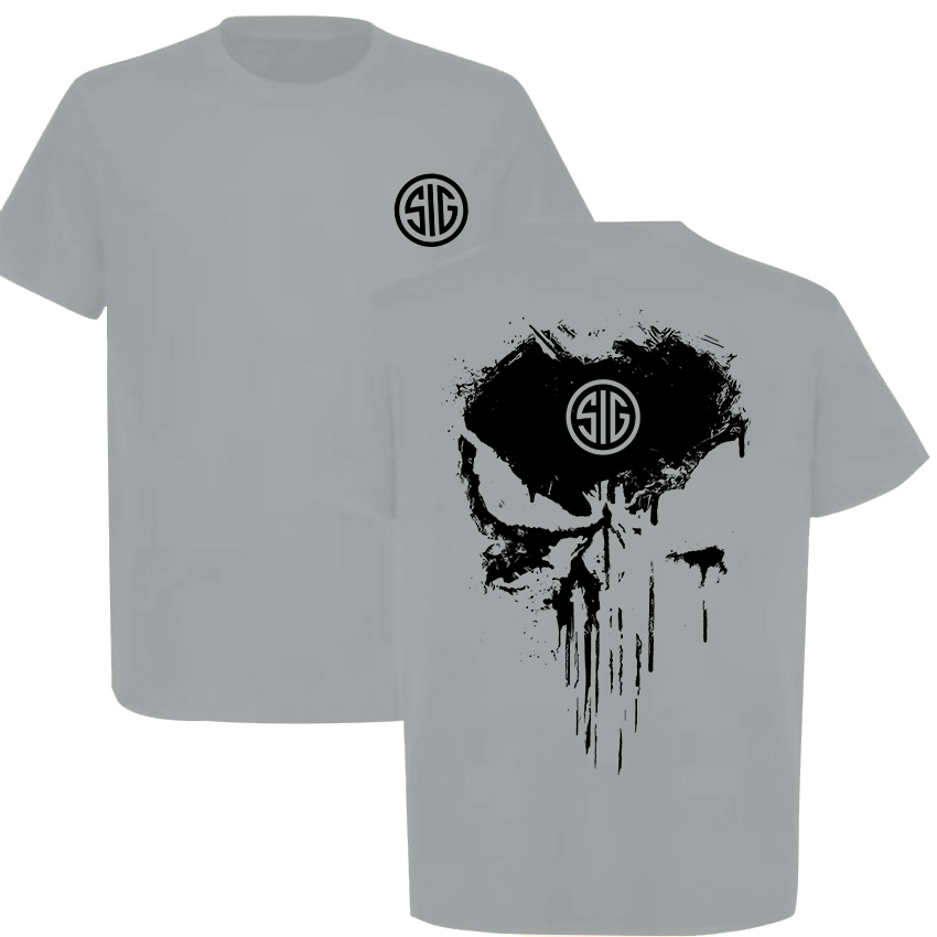 Sig Sauer Skull Printed Men's T-shirt