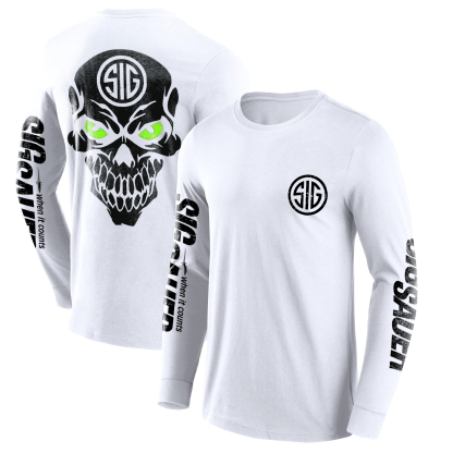 Sig Sauer Never Settle Printed Long Sleeve Men's T-shirt