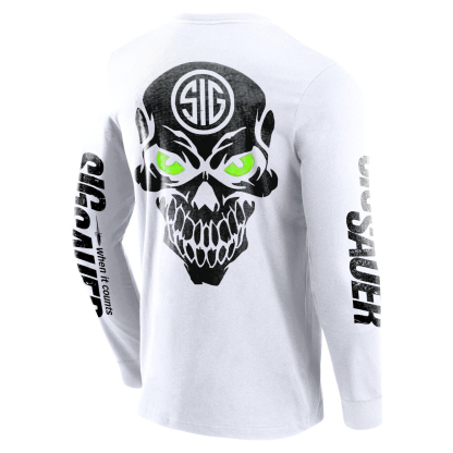 Sig Sauer Never Settle Printed Long Sleeve Men's T-shirt