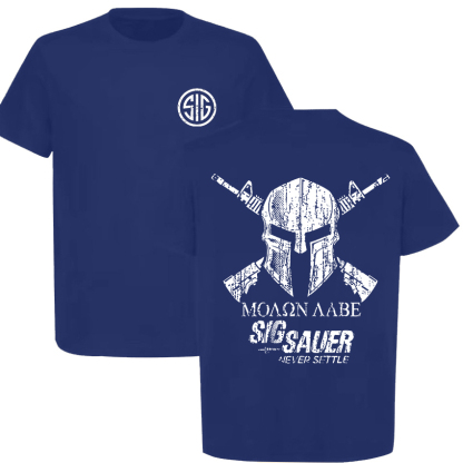 Sig Sauer Never Settle Printed Men's T-Shirt