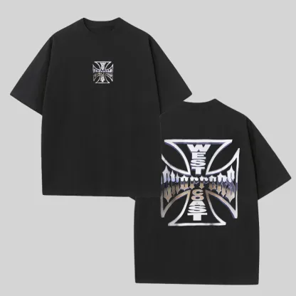 West Coast Choppers Printed Unisex Oversized T-shirts