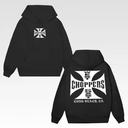 West Coast Choppers Printed Unisex Oversized Hoodie