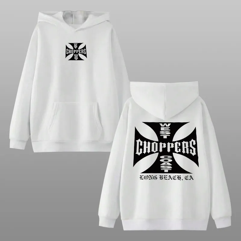 West Coast Choppers Printed Unisex Oversized Hoodie
