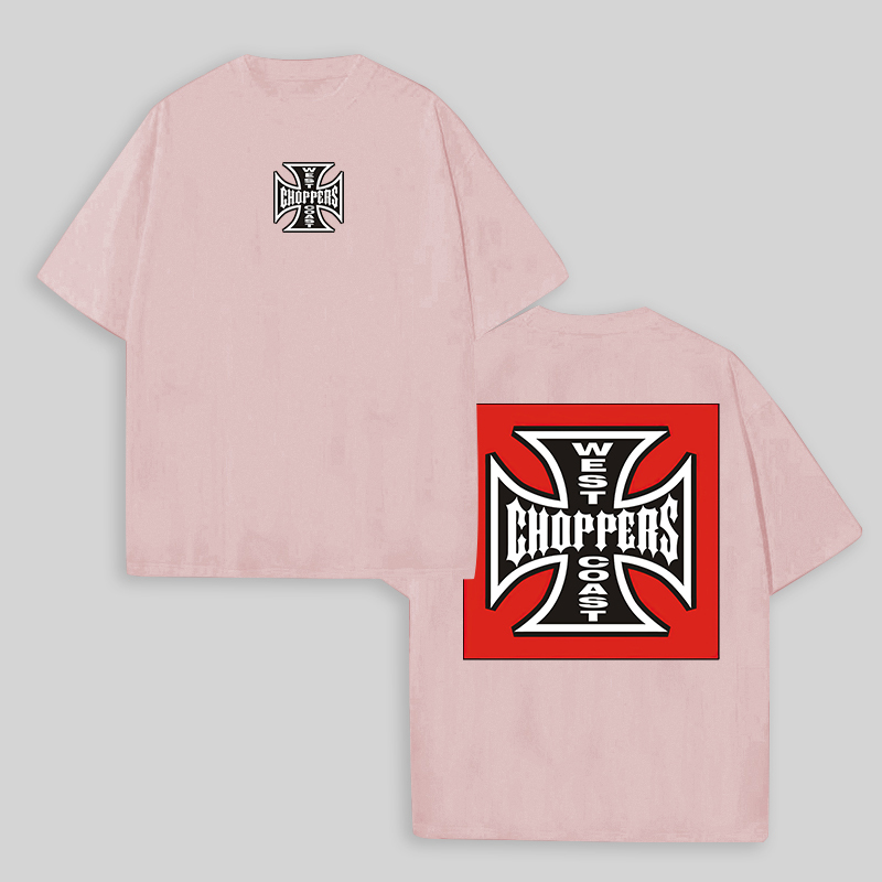West Coast Choppers Printed Oversized Unisex T-shirts