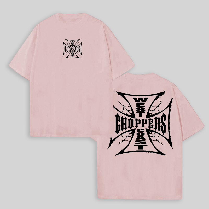 West Coast Choppers Printed Unisex Oversized T-shirts