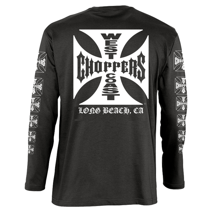 West Coast Choppers Printed Long Sleeve Men's T-shirt