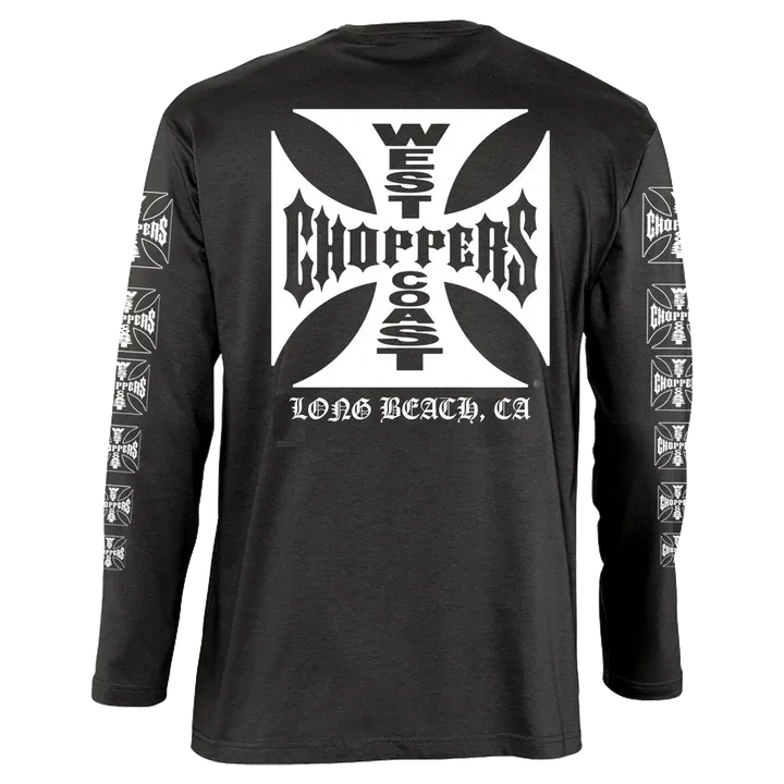 West Coast Choppers Printed Long Sleeve Men's T-shirt