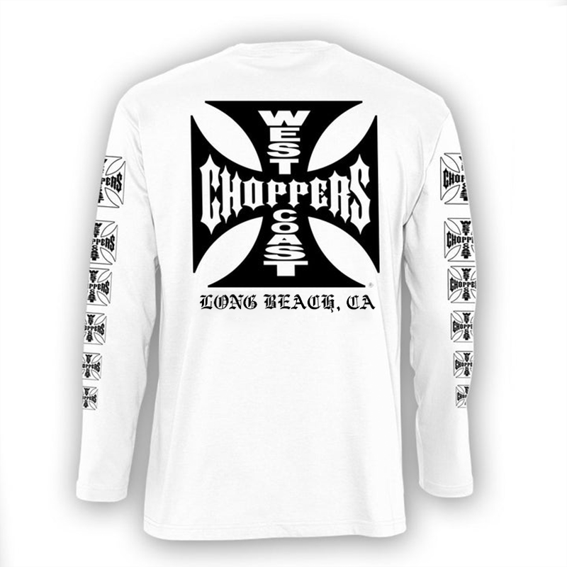 West Coast Choppers Printed Long Sleeve Men's T-shirt