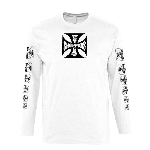 West Coast Choppers Printed Long Sleeve Men's T-shirt