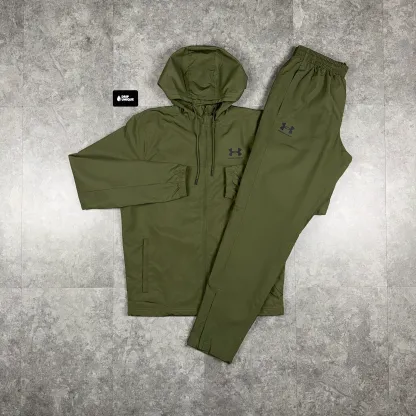 Under Armour Rival Tracksuit Khaki