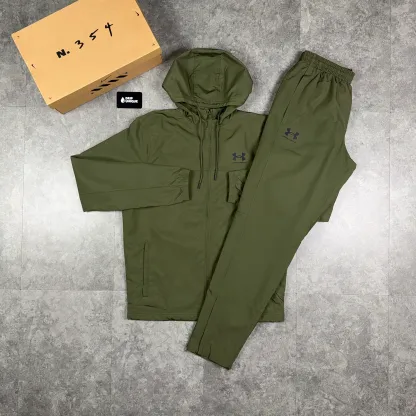 Under Armour Rival Tracksuit Khaki