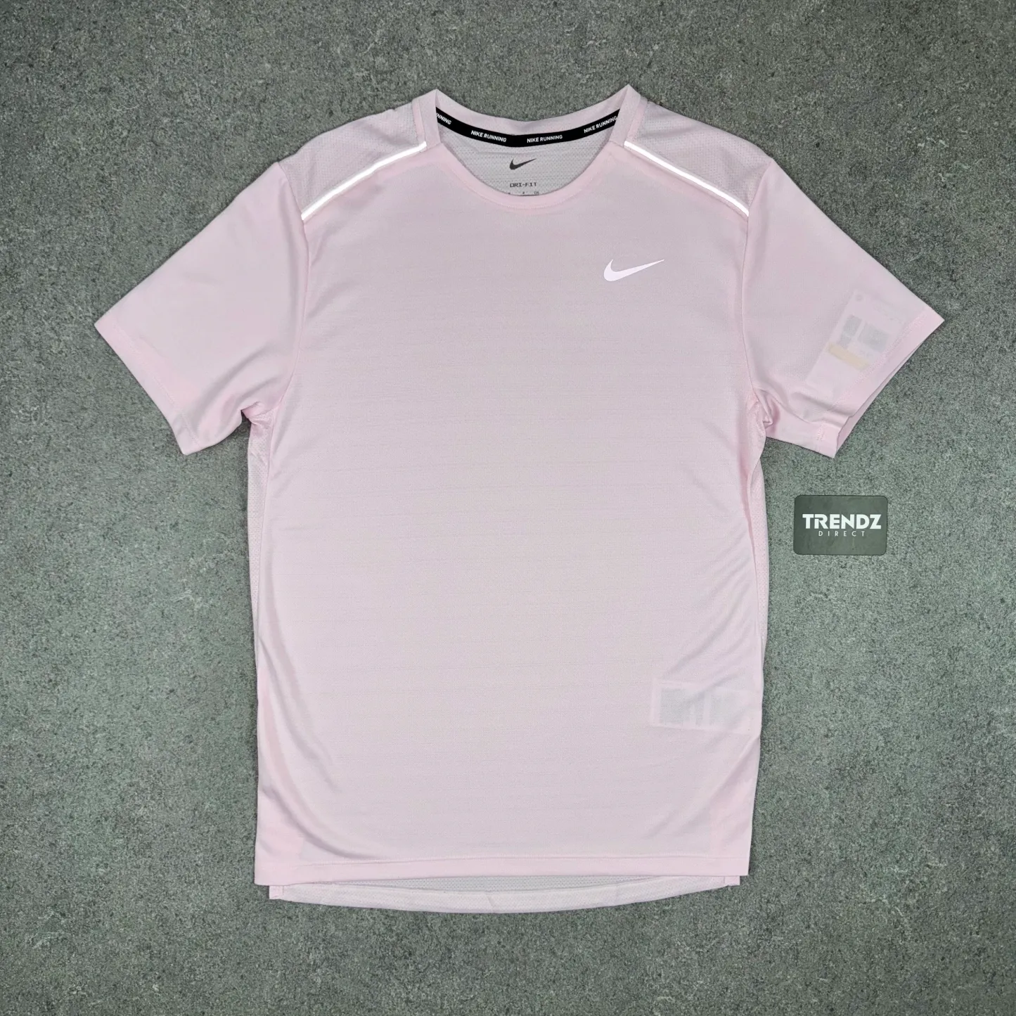 NIKE MILER & CHALLENGER SHORTS SET - PINK FOAM/GREY