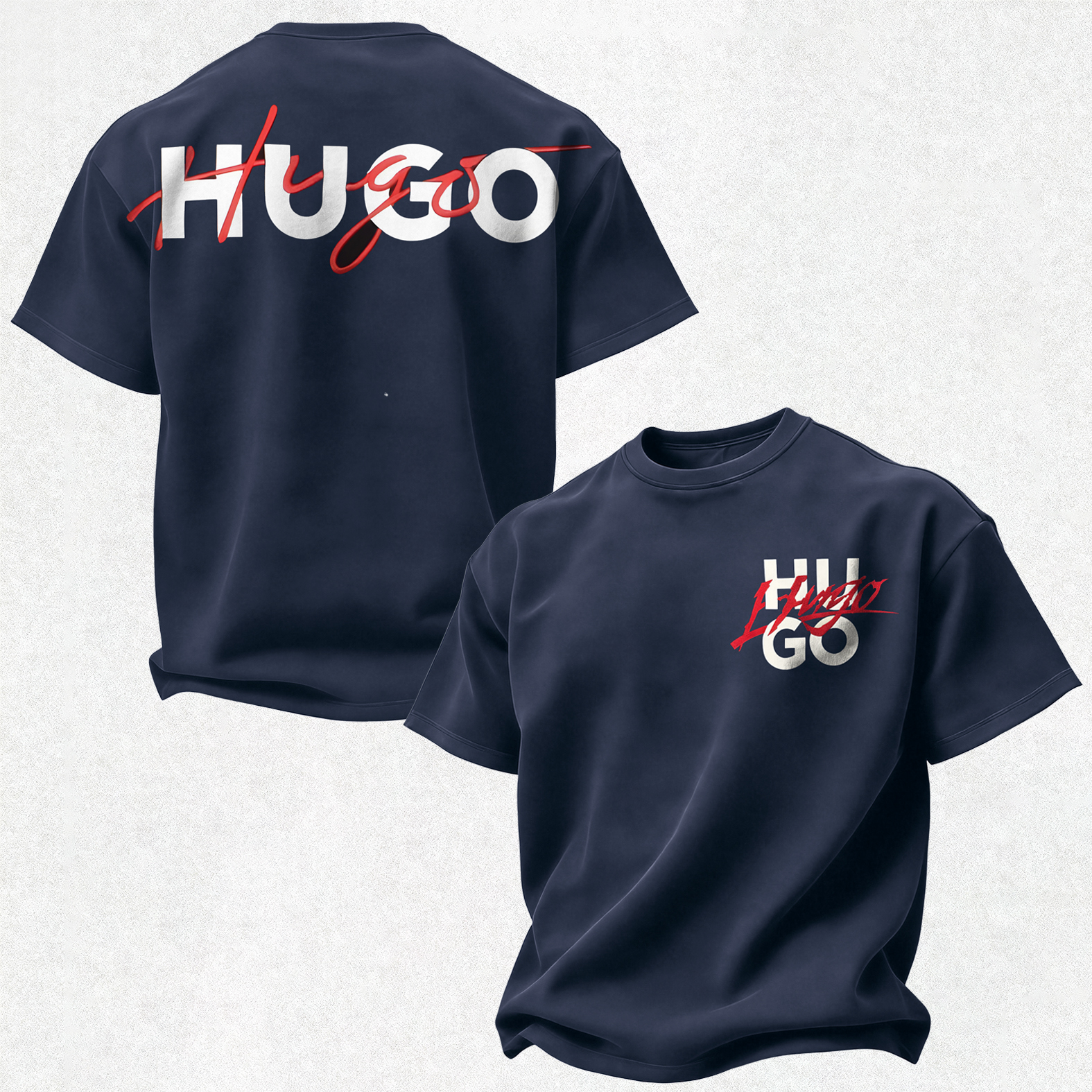 Street Style Letter Printed Oversized Unisex T-shirt