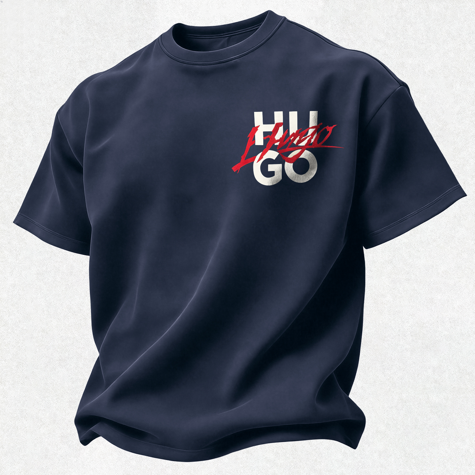 Street Style Letter Printed Oversized Unisex T-shirt