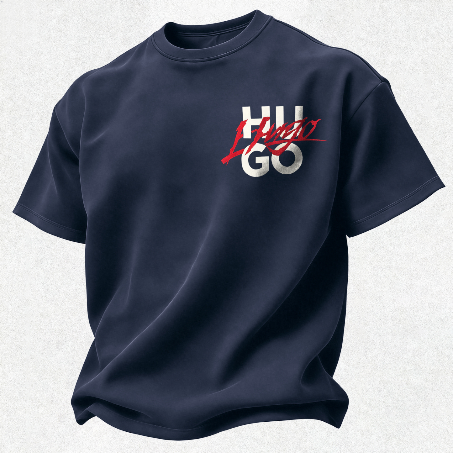 Street Style Letter Printed Oversized Unisex T-shirt