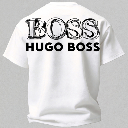 Letters Summer Printed Oversized Unisex T-shirt