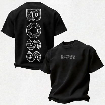 Vintage Letter Printed Oversized Unisex T-shirt