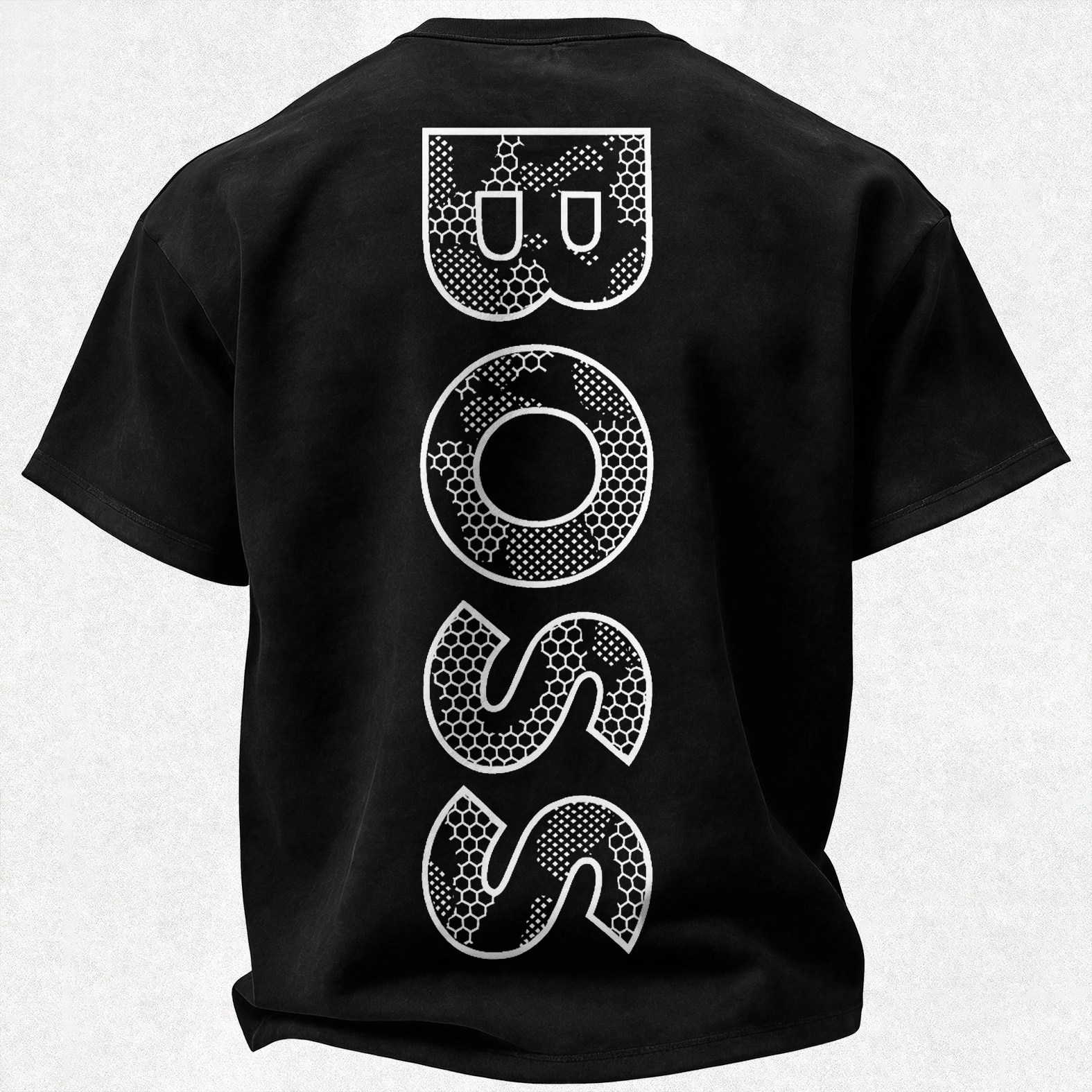 Vintage Letter Printed Oversized Unisex T-shirt