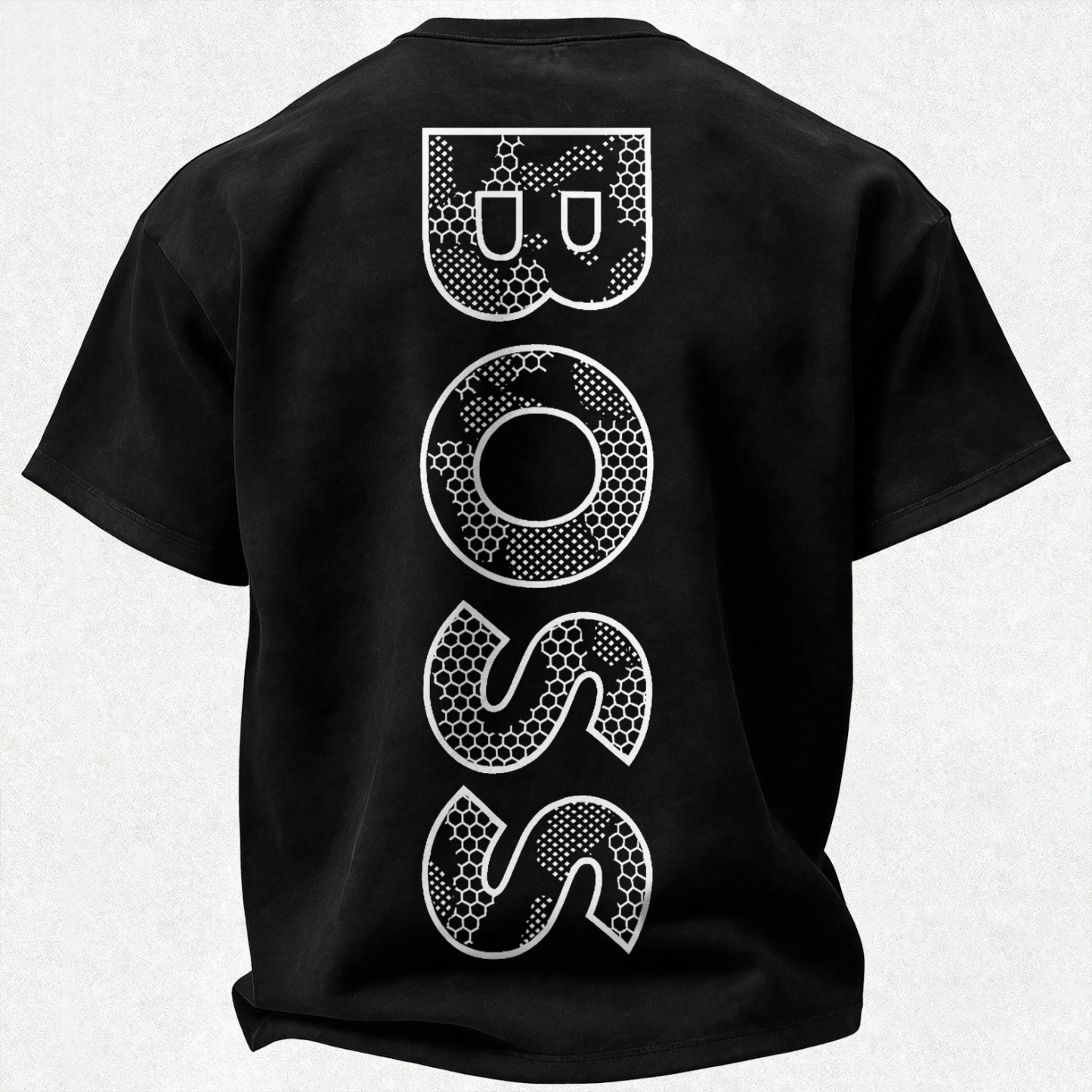 Vintage Letter Printed Oversized Unisex T-shirt