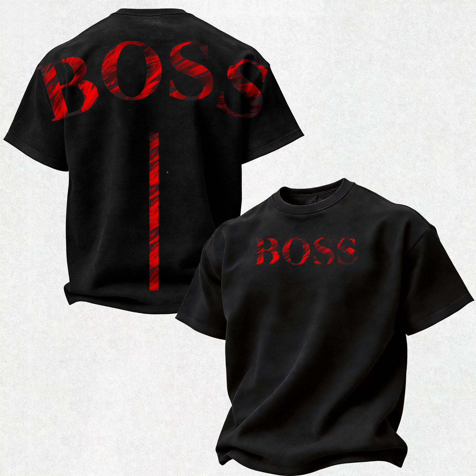 Creative Street Printed Oversized Unisex T-shirt