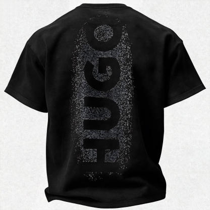 Summer Street Casual Printed Oversized Unisex T-shirt