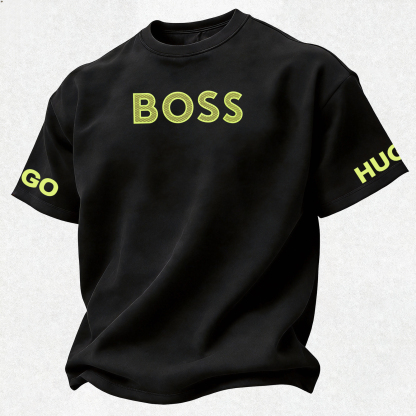 Casual Letters Printed Oversized Unisex T-shirt