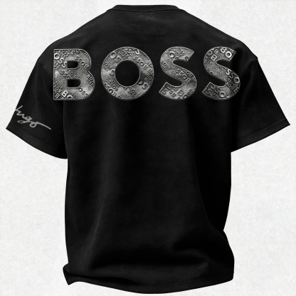 Summer Casual Printed Oversized Unisex T-shirt