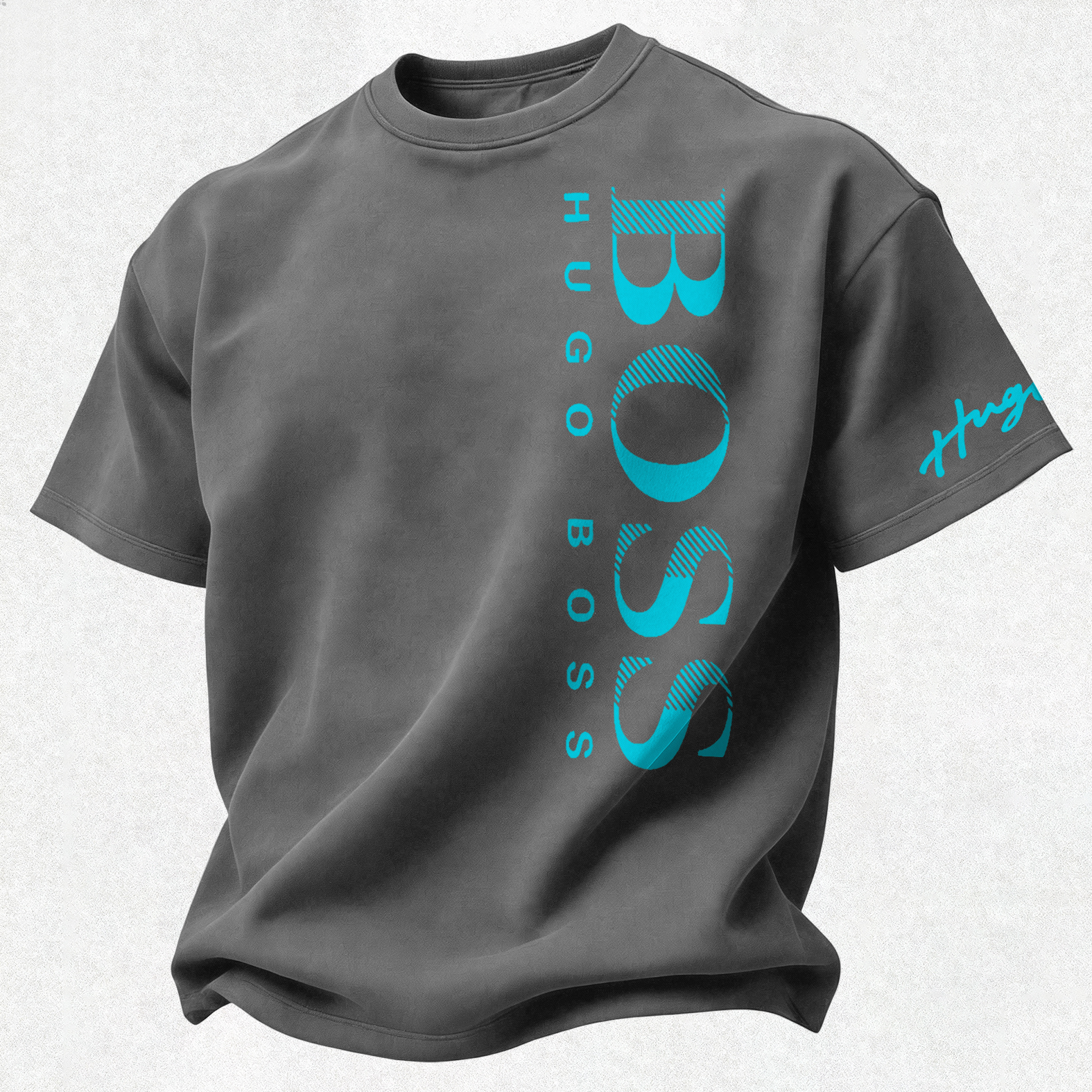 Letters Street Fashion Printed Oversized Unisex T-shirt