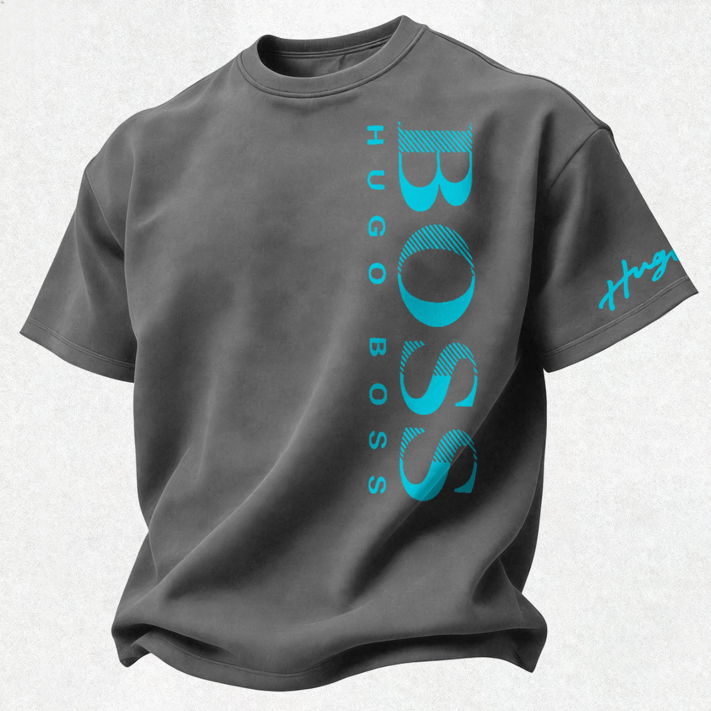 Letters Street Fashion Printed Oversized Unisex T-shirt