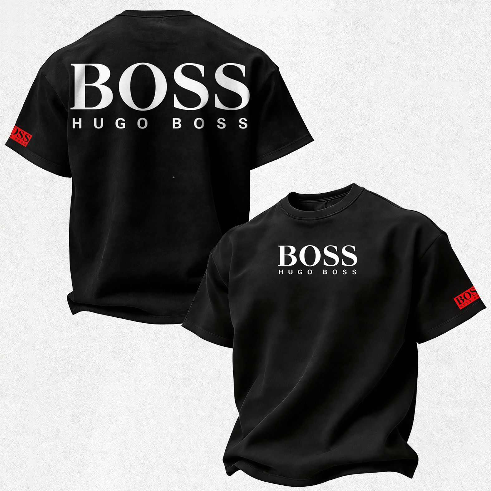 Street Fashion Letter Printed Oversized Unisex T-shirt