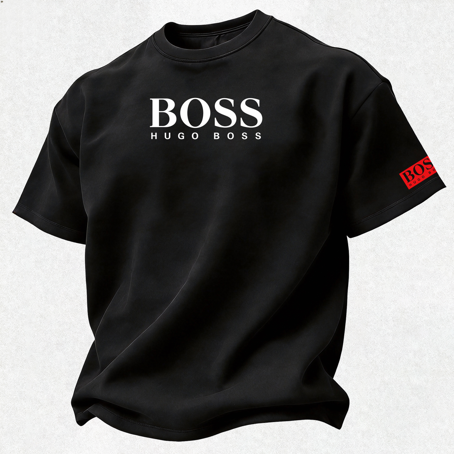 Street Fashion Letter Printed Oversized Unisex T-shirt