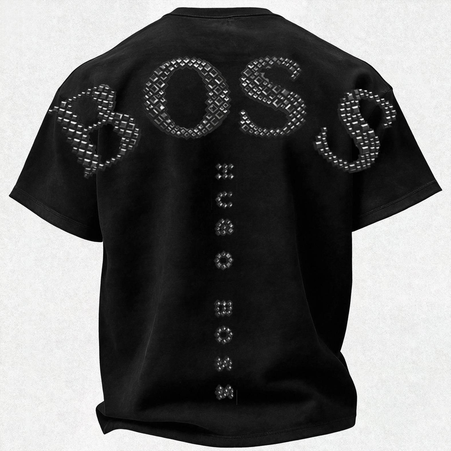 Casual Street Fashion Printed Oversized Unisex T-shirt