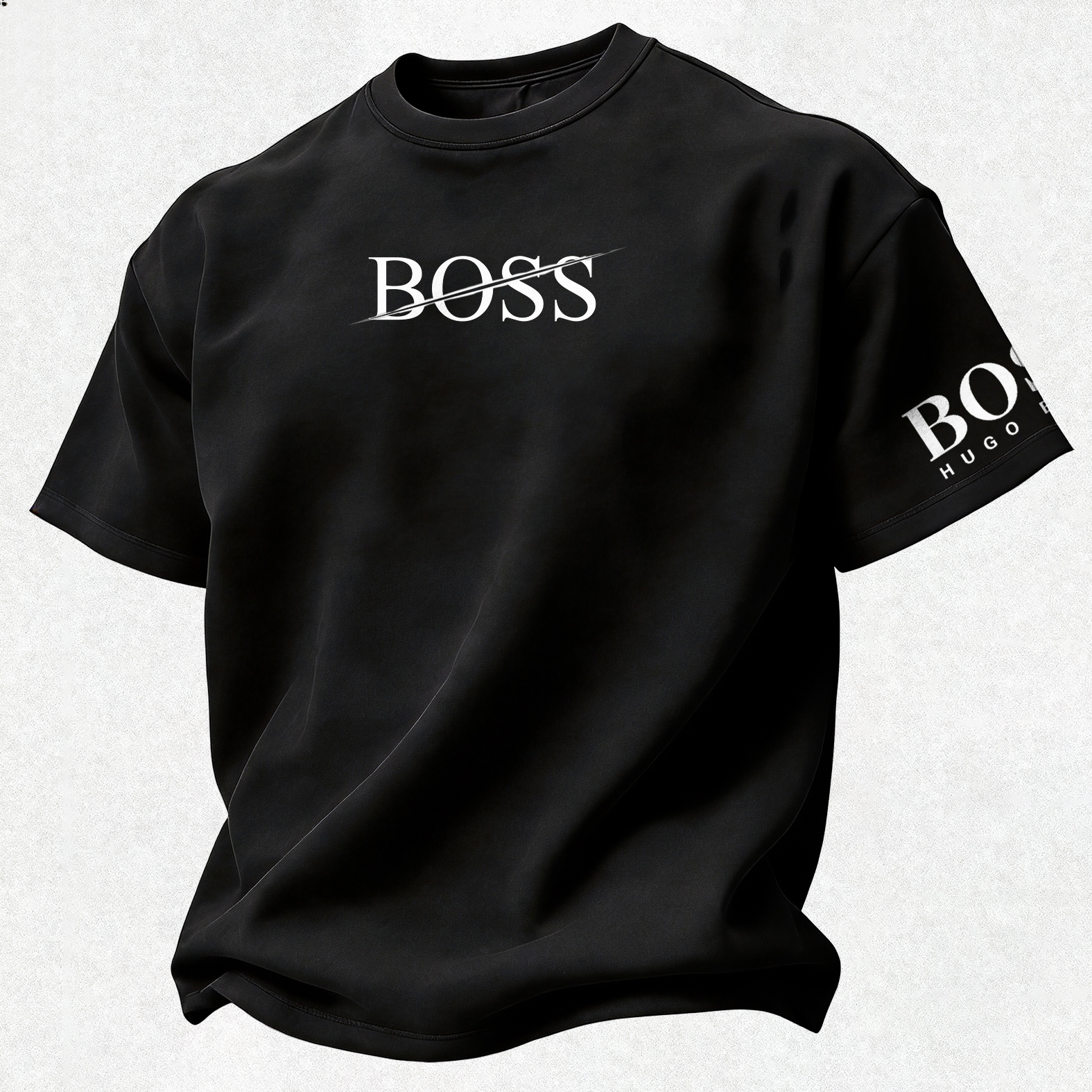 Vintage Letter Printed Oversized Unisex T-shirt