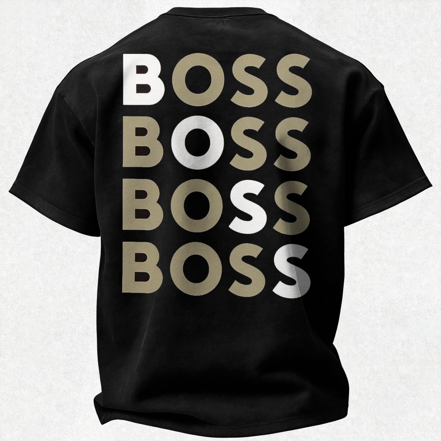 Fashion Letters Printed Oversized Unisex T-shirt