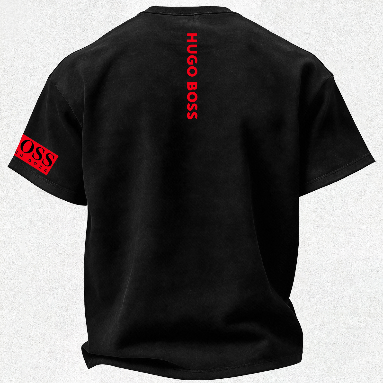 Breathable Letters Printed Oversized Unisex T-shirt