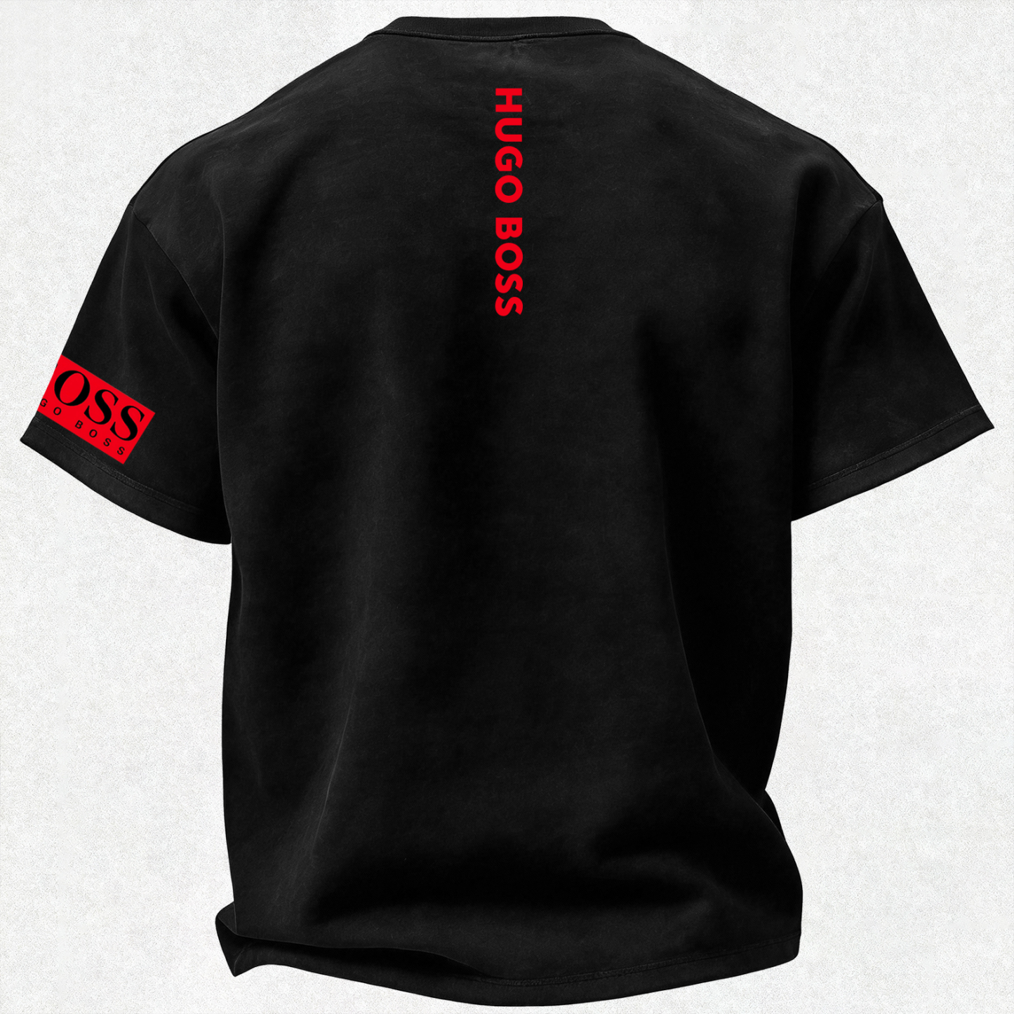 Breathable Letters Printed Oversized Unisex T-shirt